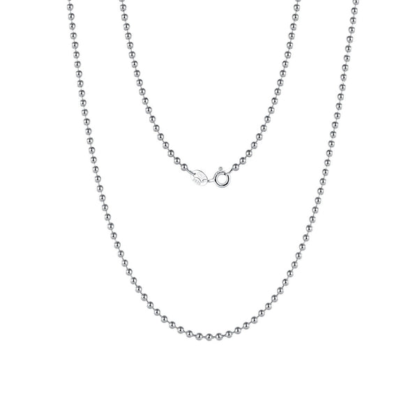 Wholesale Silver 925 Silver O Word Chain Jewelry With Cartoon Style And Electroplating Processing For Unisex