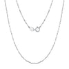 Wholesale Silver 925 Silver O Word Chain Jewelry With Cartoon Style And Electroplating Processing For Unisex