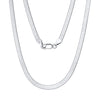 Wholesale Silver 925 Silver O Word Chain Jewelry With Cartoon Style And Electroplating Processing For Unisex