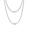 Wholesale Silver 925 Silver O Word Chain Jewelry With Cartoon Style And Electroplating Processing For Unisex