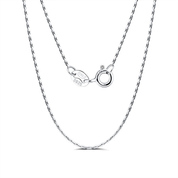Wholesale Silver 925 Silver O Word Chain Jewelry With Cartoon Style And Electroplating Processing For Unisex
