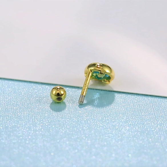 Wholesale 925 Silver Women's Geometric Ear Studs With Elk Snowflake Christmas Tree Love Design Electroplated