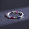 Wholesale 925 Silver Women's Geometric Ring With Zircon Design