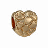 Wholesale Silverplated Metal Pendant Beads With Golden Bees And Totem Pattern Electroplated Diy Pendant Accessories
