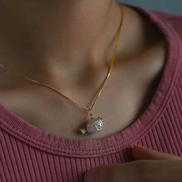 Wholesale Simple Animal Zodiac Pattern Copper Electroplated Pendant Necklace With O Word Chain For Unisex
