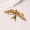 Wholesale Simple Animalshaped Electroplated Stainless Steel Open Rings For Women