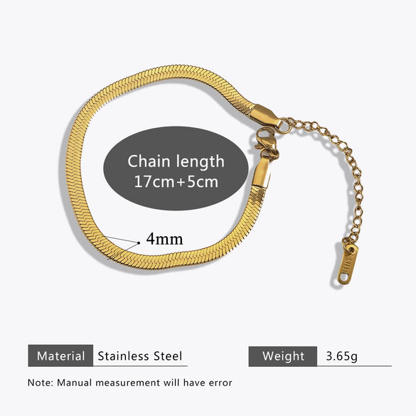 Wholesale Simple Blade Chain Necklace With Geometric Design For Ladies Stainless Steel Jewelry With Electroplating