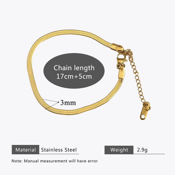 Wholesale Simple Blade Chain Necklace With Geometric Design For Ladies Stainless Steel Jewelry With Electroplating