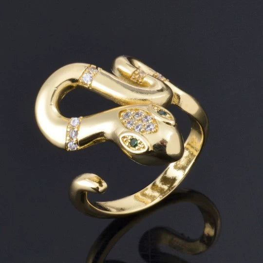 Wholesale Simple Colorful Zircon Ring Copper Micro Inlay Unisex
