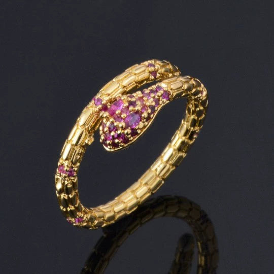 Wholesale Simple Colorful Zircon Ring Copper Micro Inlay Unisex