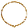 Wholesale Simple Creative Punk Style Stainless Steel Chain Necklace Thick Clavicle Chain Hip Hop Jewelry