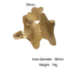 Wholesale Simple Design Electroplated Stainless Steel Ginkgo Leaf Bracelet Hand Jewelry