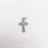 Wholesale Simple Electroplated Gold Cross Zirconinlaid Copper Pendant Jewelry Accessories For Diy Necklace And Bracelet