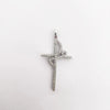 Wholesale Simple Electroplated Gold Cross Zirconinlaid Copper Pendant Jewelry Accessories For Diy Necklace And Bracelet