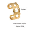 Wholesale Simple Electroplated Stainless Steel Bracelet