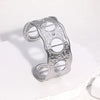 Wholesale Simple Electroplated Stainless Steel Bracelet