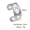 Wholesale Simple Electroplated Stainless Steel Bracelet