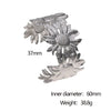 Wholesale Simple Electroplated Stainless Steel Sunflower Bracelet For Women