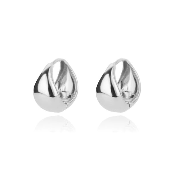 Wholesale Simple Elegant Geometric Star Copper Earrings With Electroplating Treatment