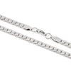 Wholesale Simple Fashion Gold Plated Necklace With Geometric And Wave Pattern Flat Square Encryption Grinding Chain