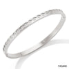 Wholesale Simple Fashion Stainless Steel Diamond Buckle Bracelet With Electroplating Treatment In Pastoral Style