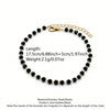 Wholesale Simple Geometric Electroplated Stainless Steel Beaded Jewelry Set For Women
