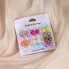Wholesale Simple Geometric Imitation Pearl Earrings For Women With Electroplating Design