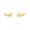 Wholesale Simple Geometric 925 Silver Electroplated Ear Nails For Women