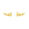 Wholesale Simple Geometric 925 Silver Electroplated Ear Nails For Women