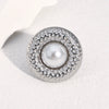 Wholesale Simple Geometric Stainless Steel Electroplated Open Ring For Women