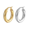 Wholesale Simple Geometric Stainless Steel Jewelry For Women With 18K Gold Plated Electroplating