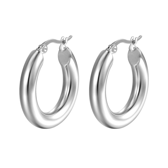 Wholesale Simple Geometric Stainless Steel Jewelry For Women With 18K Gold Plated Electroplating