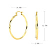 Wholesale Simple Geometric 925 Sterling Silver Hollow Tube Hoop Earrings With Lace Twist Texture Electroplated For Women