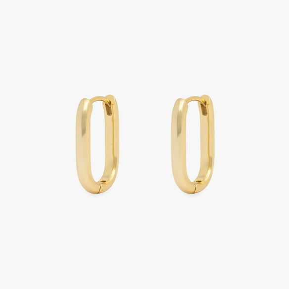 Wholesale Simple Glossy Women's Ushaped Earrings Set