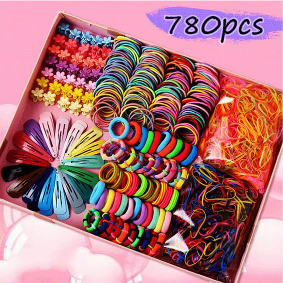 Wholesale Simple Handmade Hair Accessories Rubber Band Hair Rope Ponytail Headdress Combination