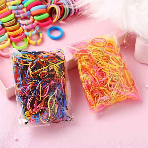 Wholesale Simple Handmade Hair Accessories Rubber Band Hair Rope Ponytail Headdress Combination