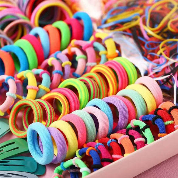 Wholesale Simple Handmade Hair Accessories Rubber Band Hair Rope Ponytail Headdress Combination