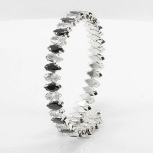 Wholesale Simple Light Luxury Copper Zircon Set Bracelet Jewelry For Female