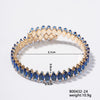 Wholesale Simple Light Luxury Copper Zircon Set Bracelet Jewelry For Female