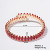 Wholesale Simple Light Luxury Copper Zircon Set Bracelet Jewelry For Female