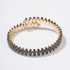 Wholesale Simple Light Luxury Copper Zircon Set Bracelet Jewelry For Female