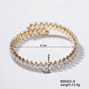 Wholesale Simple Light Luxury Copper Zircon Set Bracelet Jewelry For Female