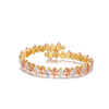 Wholesale Simple Light Luxury Copper Zircon Set Bracelet Jewelry For Female