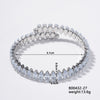 Wholesale Simple Light Luxury Copper Zircon Set Bracelet Jewelry For Female