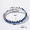 Wholesale Simple Light Luxury Copper Zircon Set Bracelet Jewelry For Female