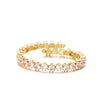 Wholesale Simple Light Luxury Copper Zircon Set Bracelet Jewelry For Female
