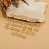 Wholesale Simple Microinlaid Zircon Geometric Copper Earrings For Women With Electroplating