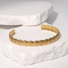 Wholesale Simple Minimalist Electroplated Stainless Steel Bracelet For Women