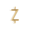 Wholesale Simple Niche Personality Jewelry Accessories Stainless Steel 18K Gold Plated Letter Pendant