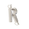 Wholesale Simple Niche Personality Jewelry Accessories Stainless Steel 18K Gold Plated Letter Pendant